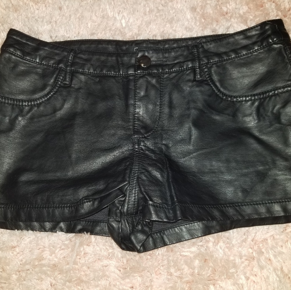 Forever 21 medium shorts soft leather